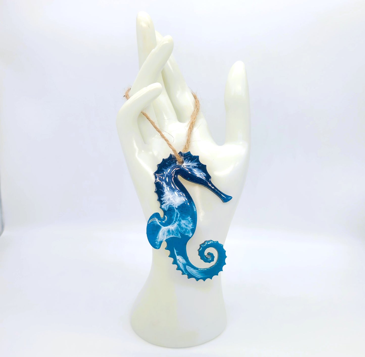 Resin and Wood Sealife Ornament