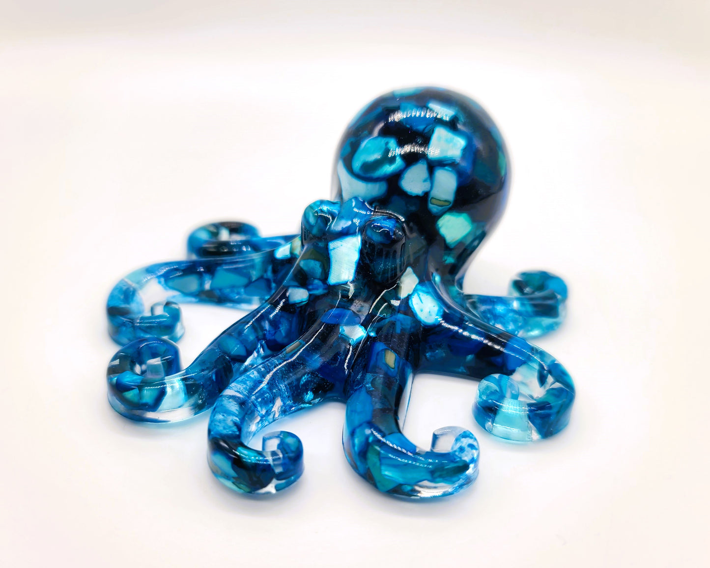 4" Resin Octopus Art Figurine - Eco-Friendly
