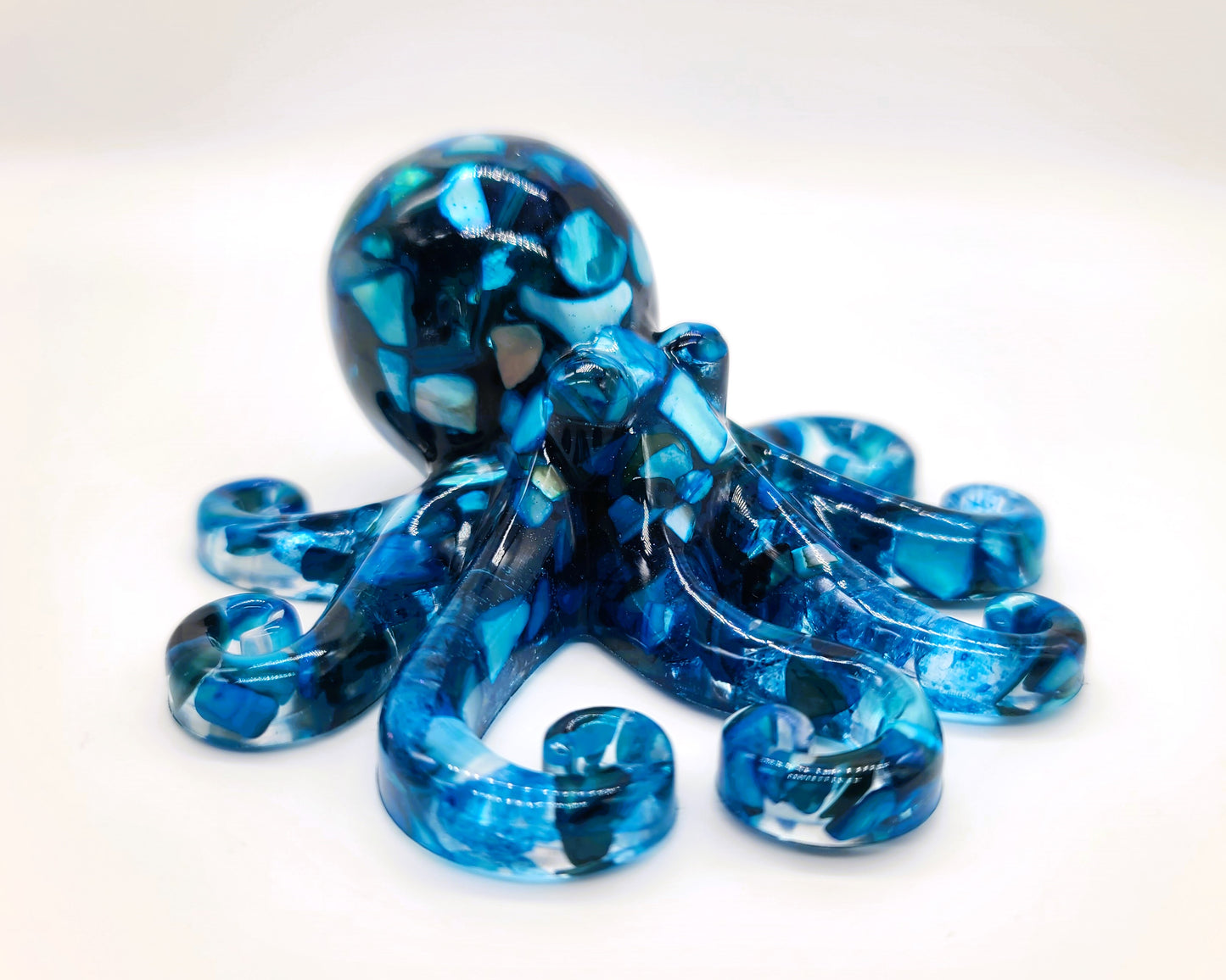 4" Resin Octopus Art Figurine - Eco-Friendly