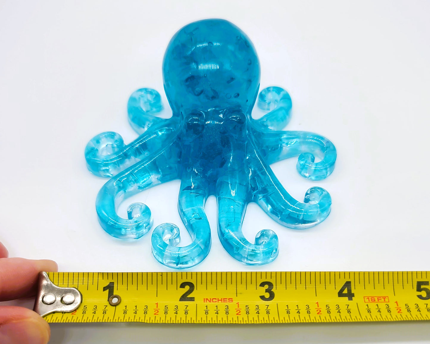 4" Resin Octopus Art Figurine - Eco-Friendly