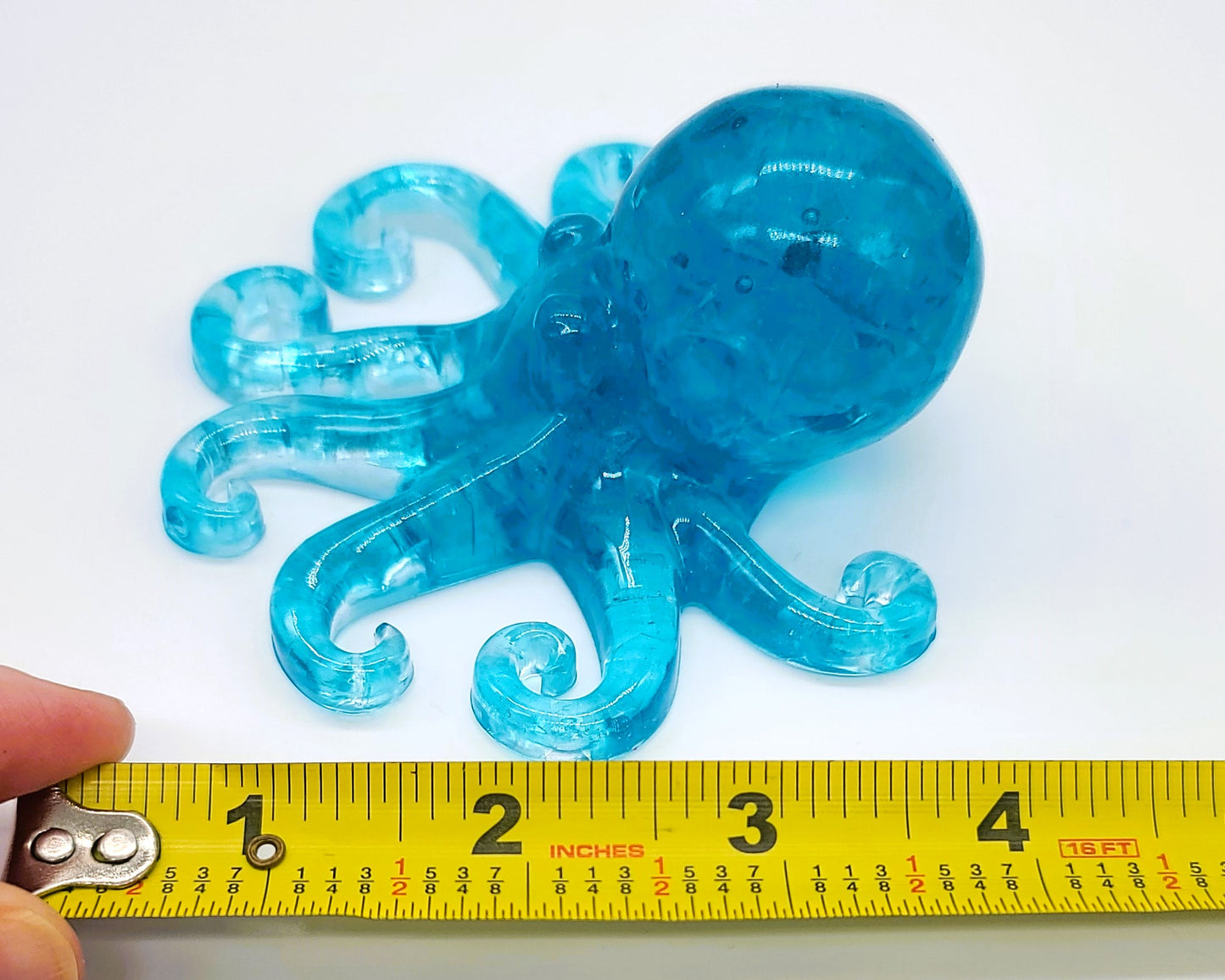 4" Resin Octopus Art Figurine - Eco-Friendly