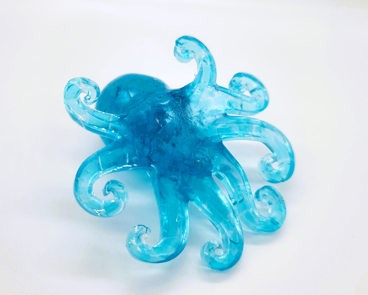 4" Resin Octopus Art Figurine - Eco-Friendly