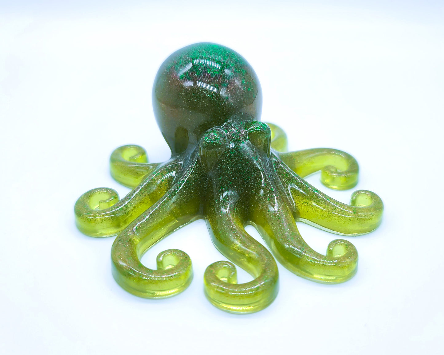 4" Resin Octopus Art Figurine - Eco-Friendly