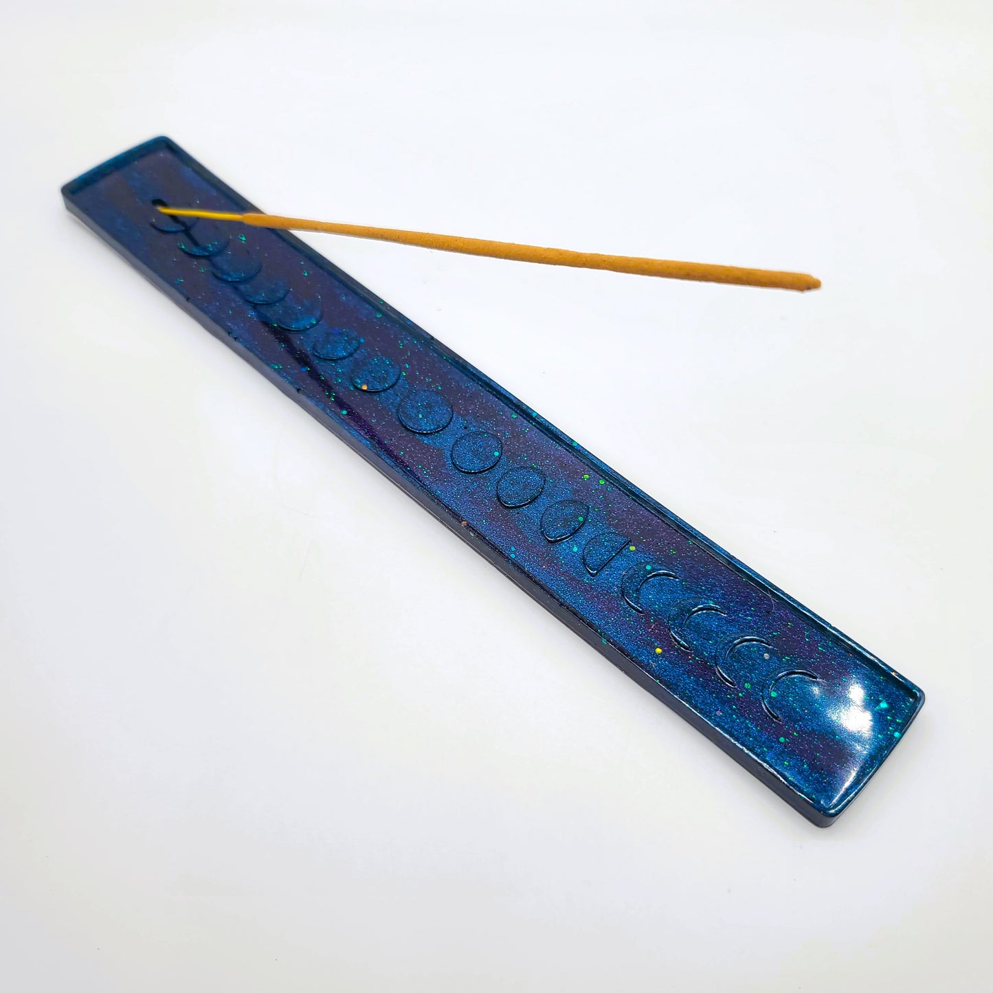 Resin Incense Burner - Made with Resin & Color-Shift Mica
