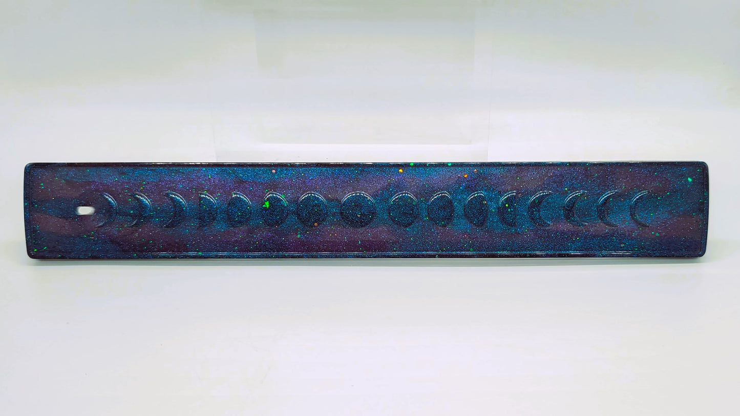 Resin Incense Burner - Made with Resin & Color-Shift Mica