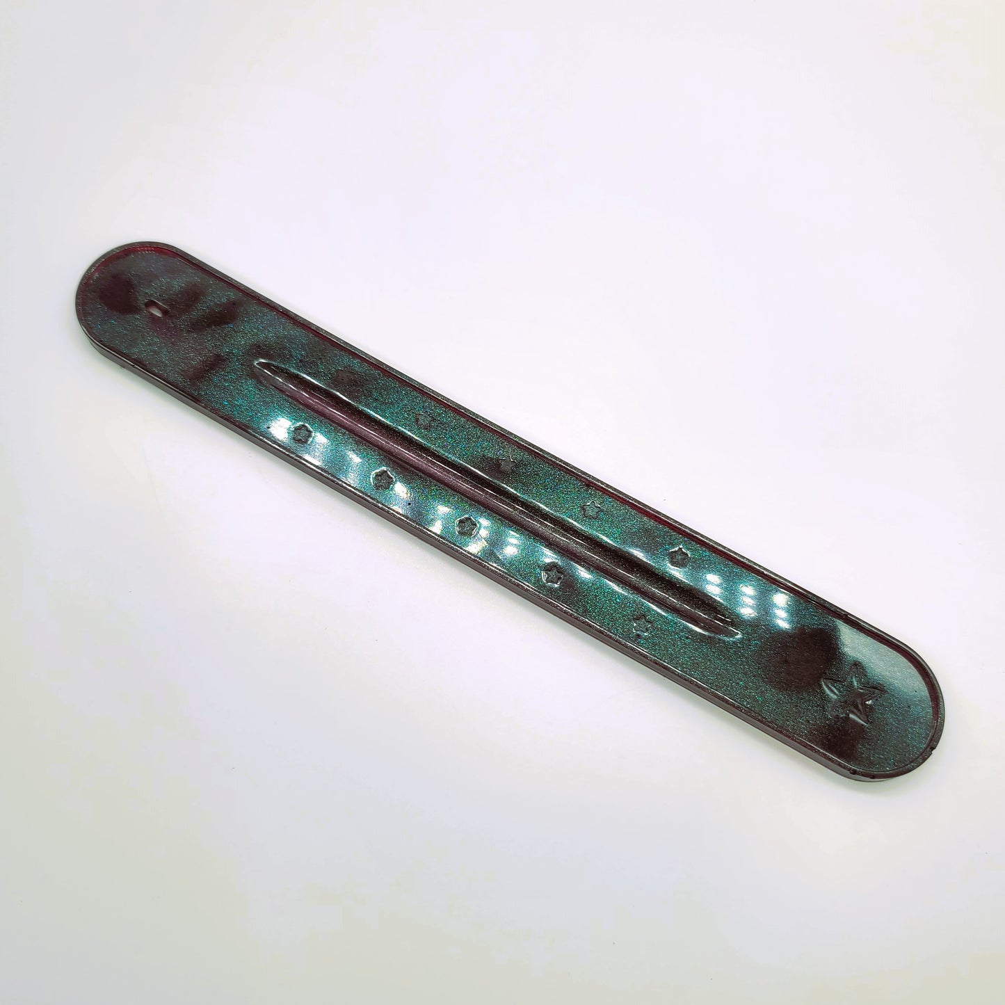 Resin Incense Burner - Made with Resin & Color-Shift Mica