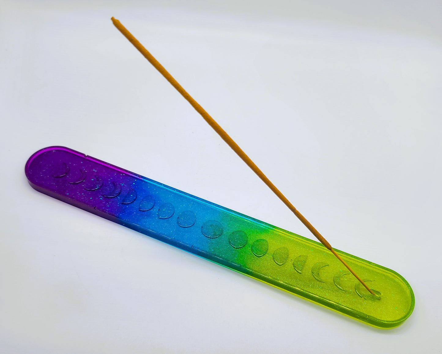 Resin Incense Burner - Made with Resin & Color-Shift Mica
