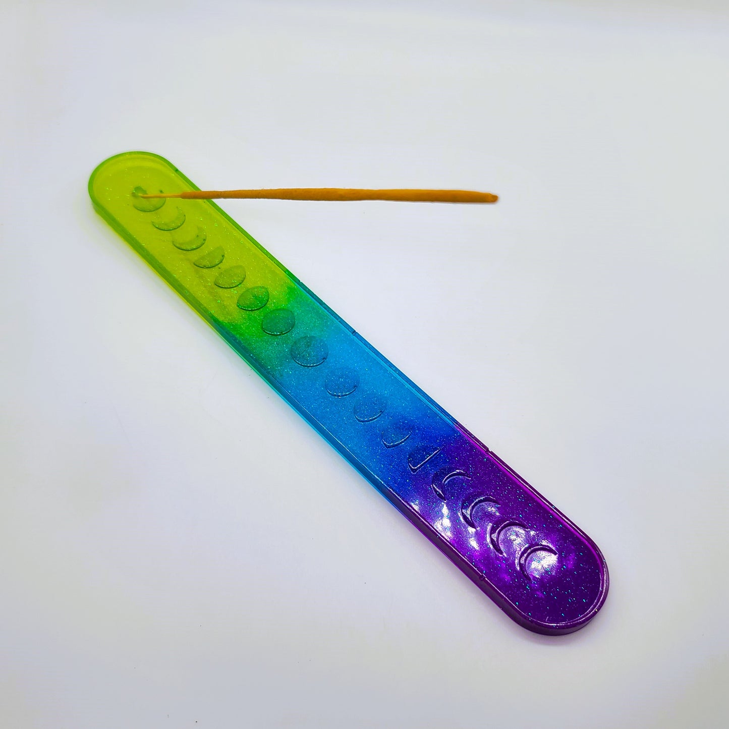 Resin Incense Burner - Made with Resin & Color-Shift Mica