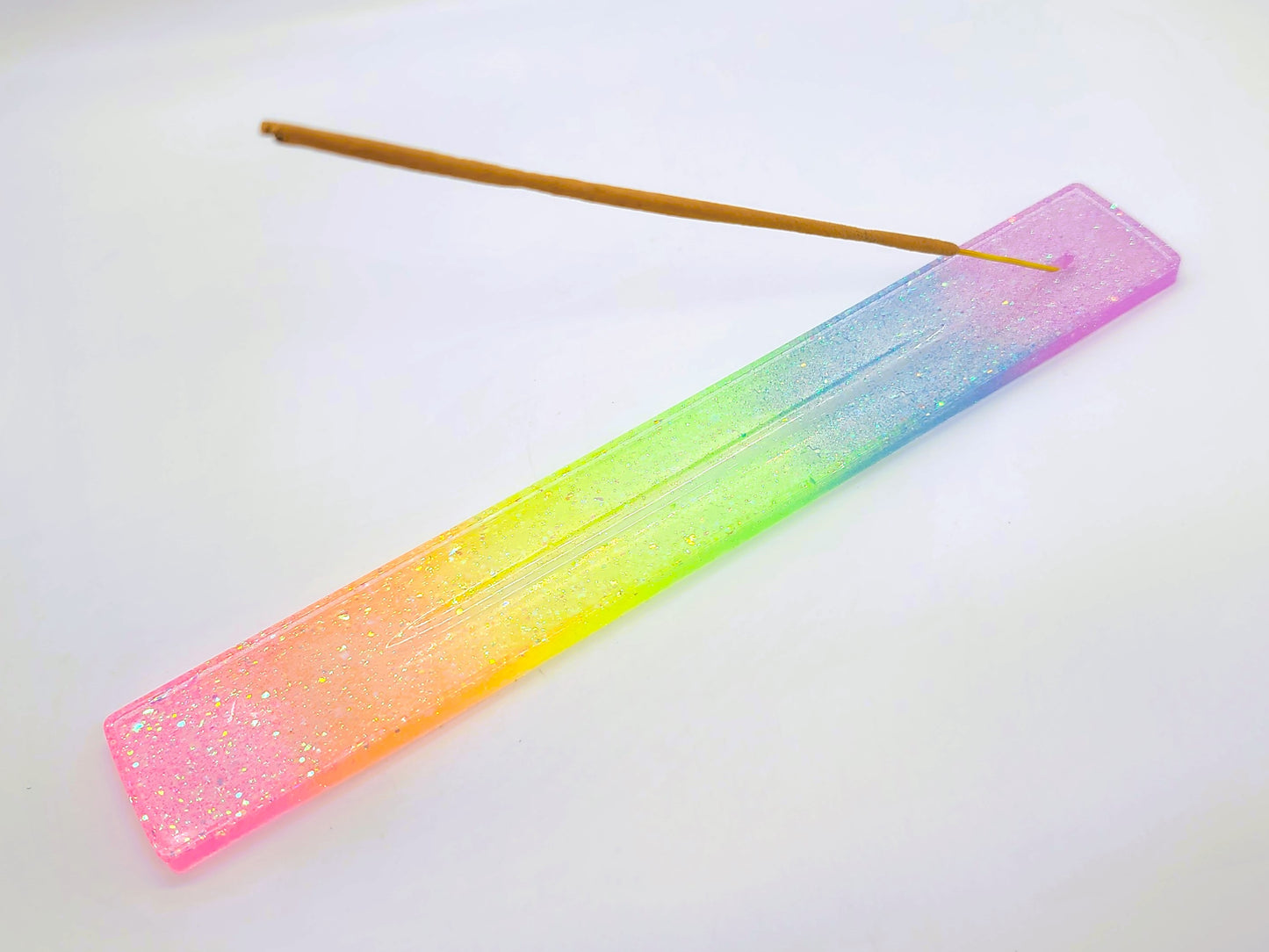 Resin Incense Burner - Made with Resin & Color-Shift Mica