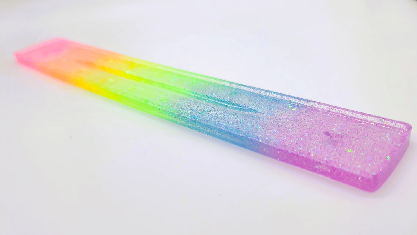 Resin Incense Burner - Made with Resin & Color-Shift Mica