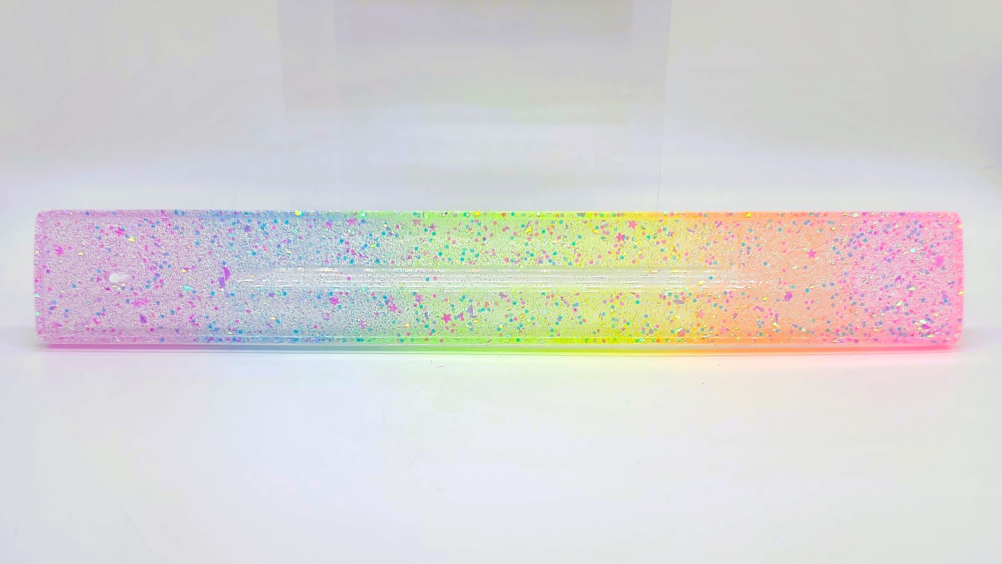 Resin Incense Burner - Made with Resin & Color-Shift Mica