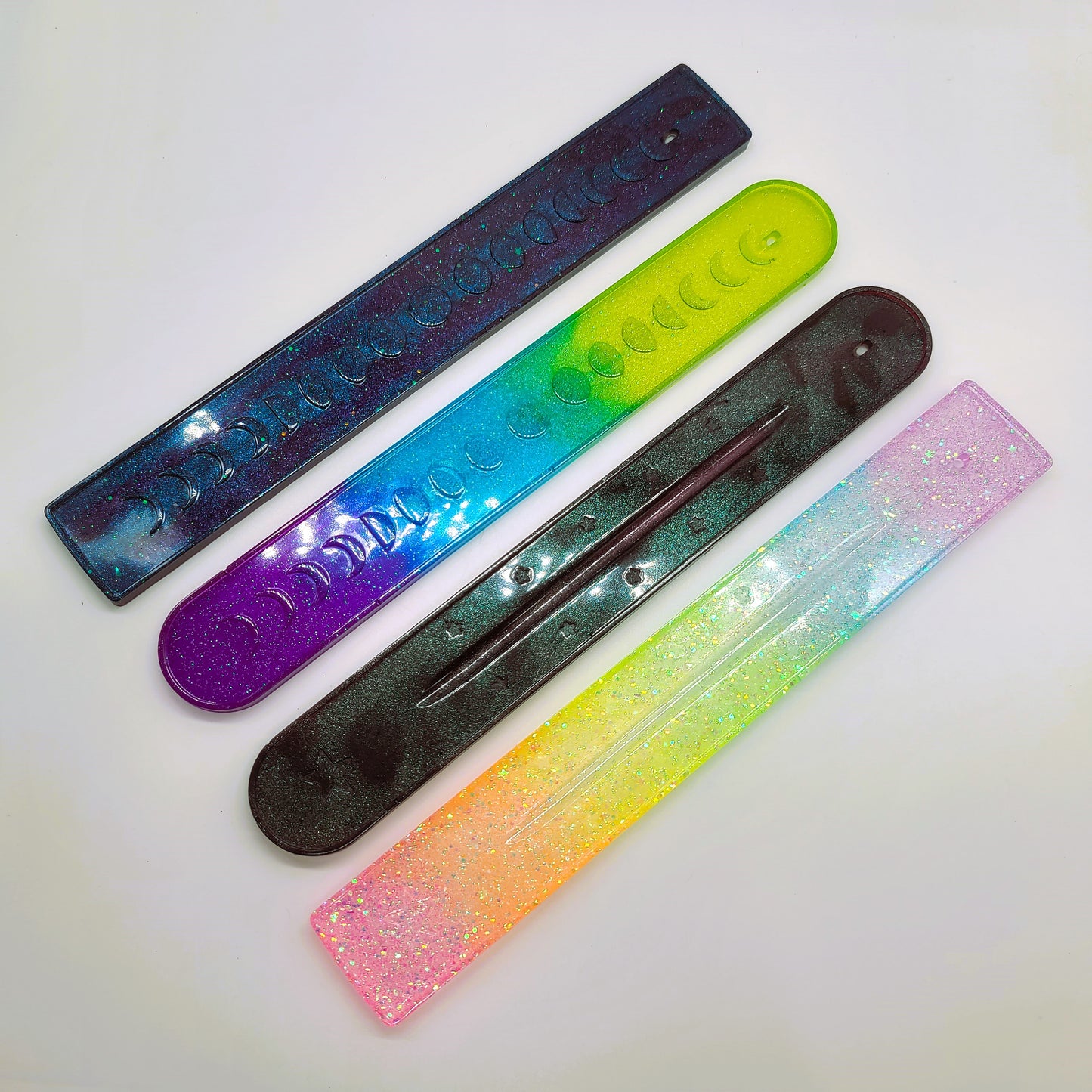 Resin Incense Burner - Made with Resin & Color-Shift Mica