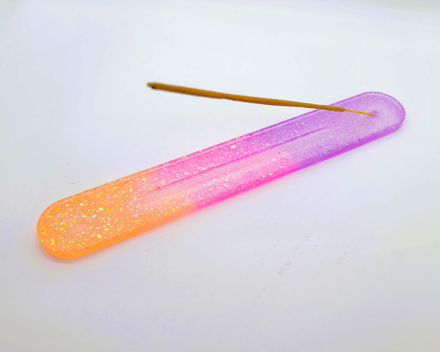 Resin Incense Burner - Made with Resin & Color-Shift Mica