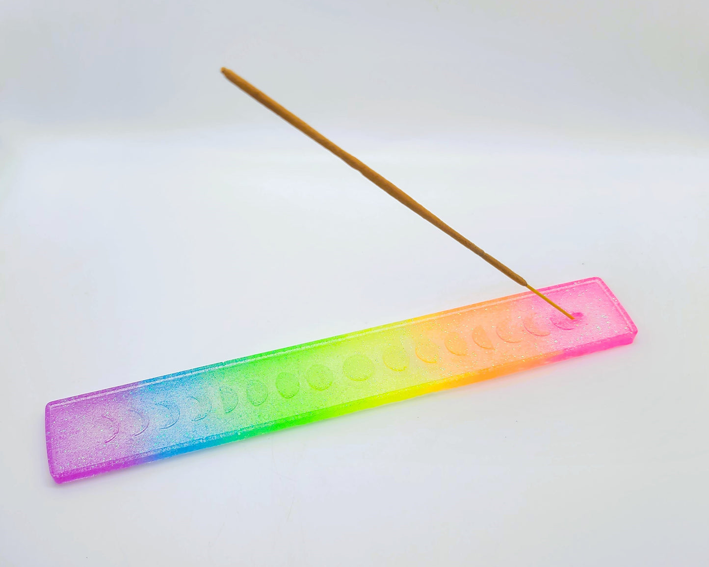 Resin Incense Burner - Made with Resin & Color-Shift Mica