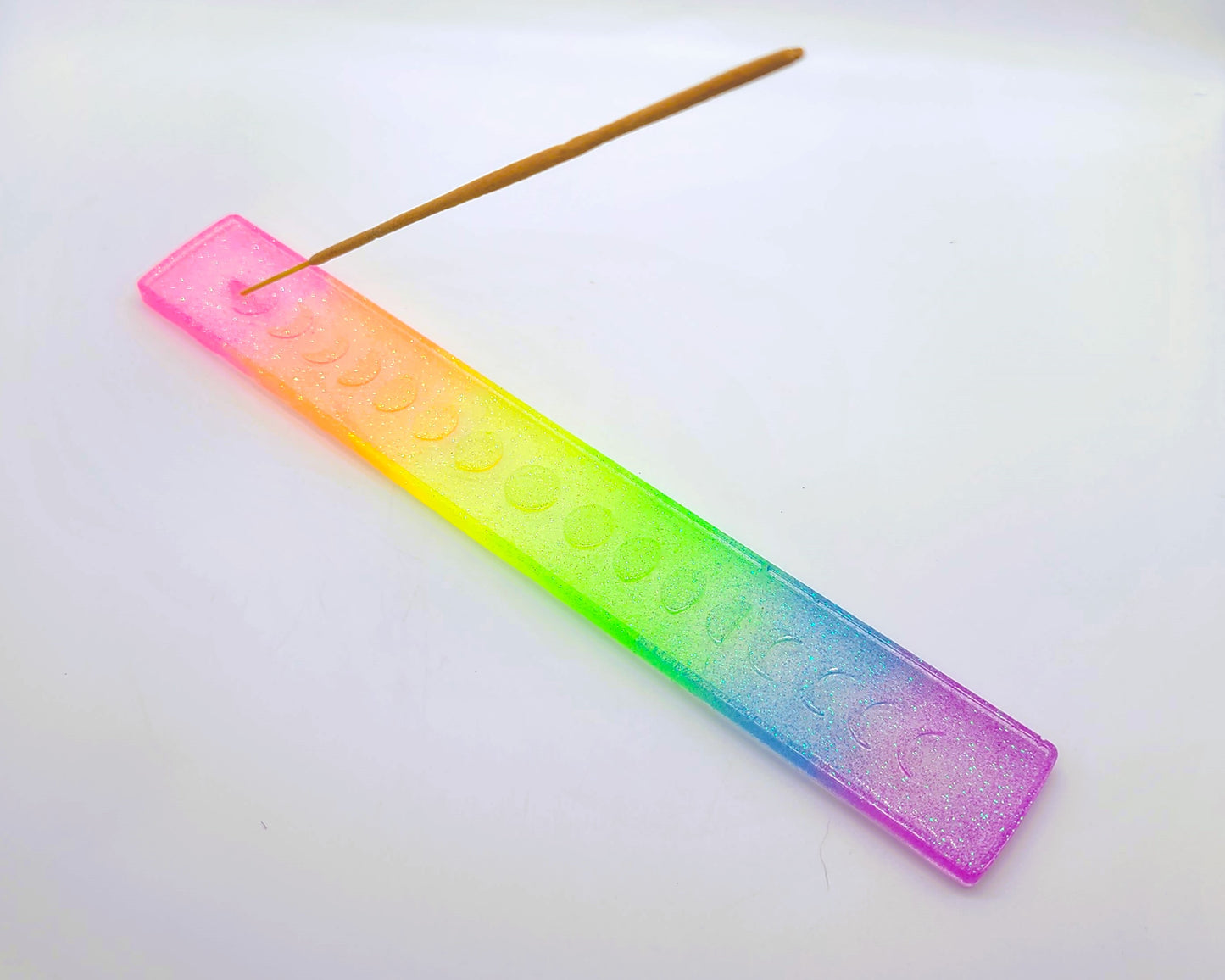 Resin Incense Burner - Made with Resin & Color-Shift Mica