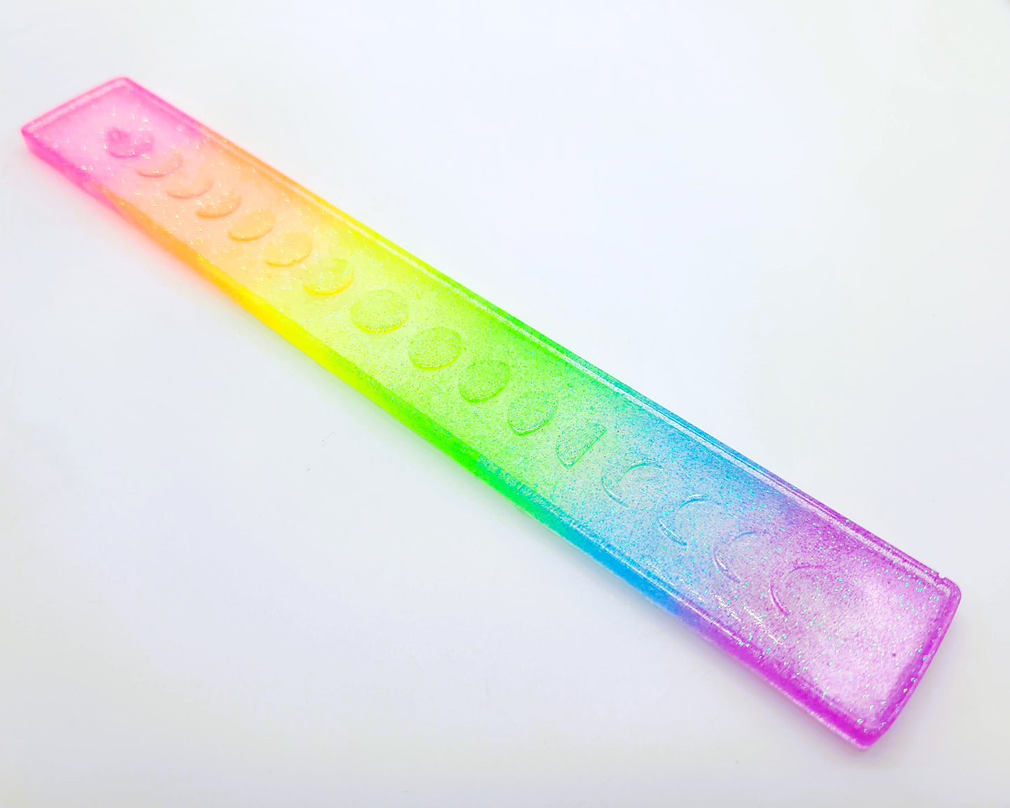 Resin Incense Burner - Made with Resin & Color-Shift Mica
