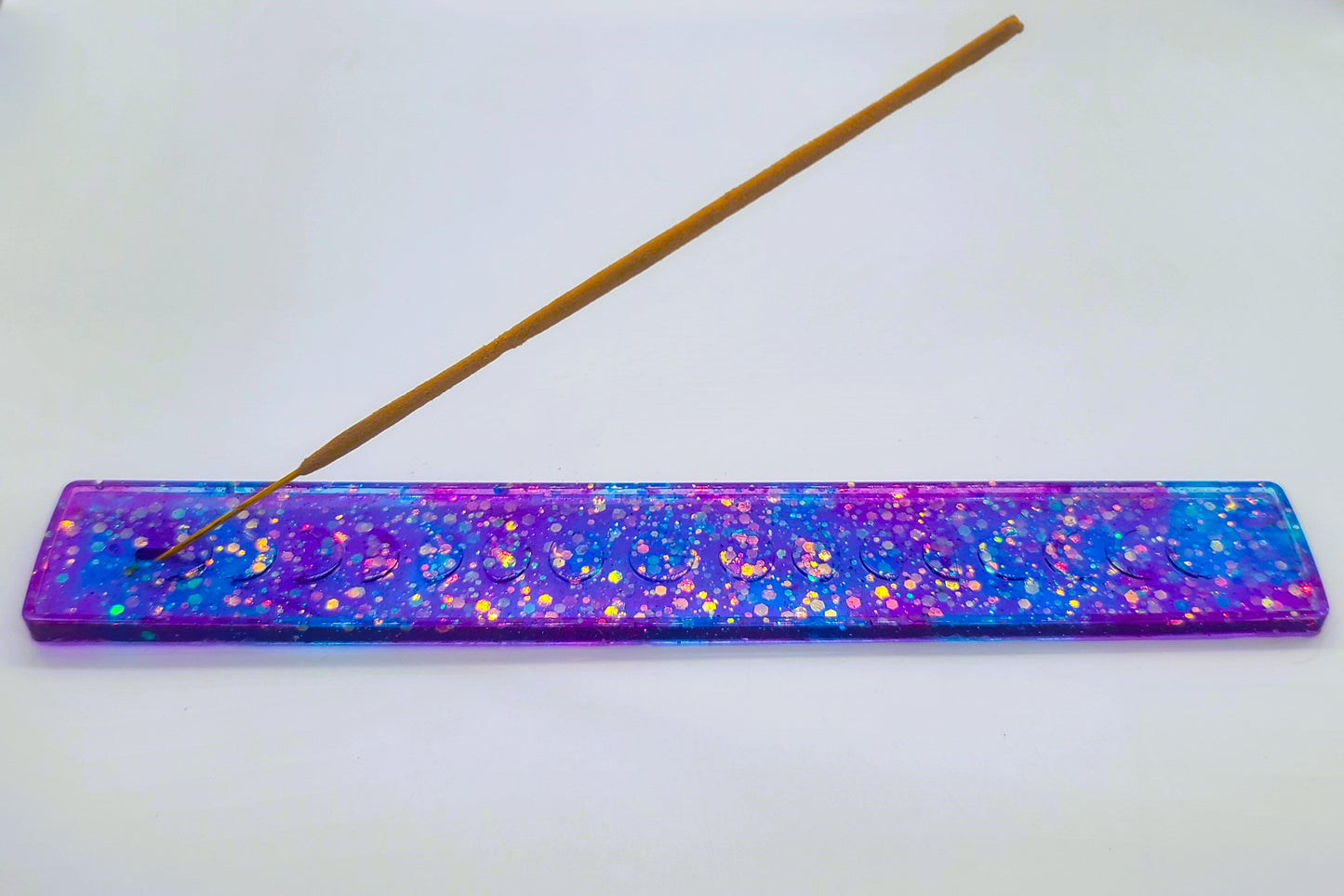 Resin Incense Burner - Made with Resin & Color-Shift Mica