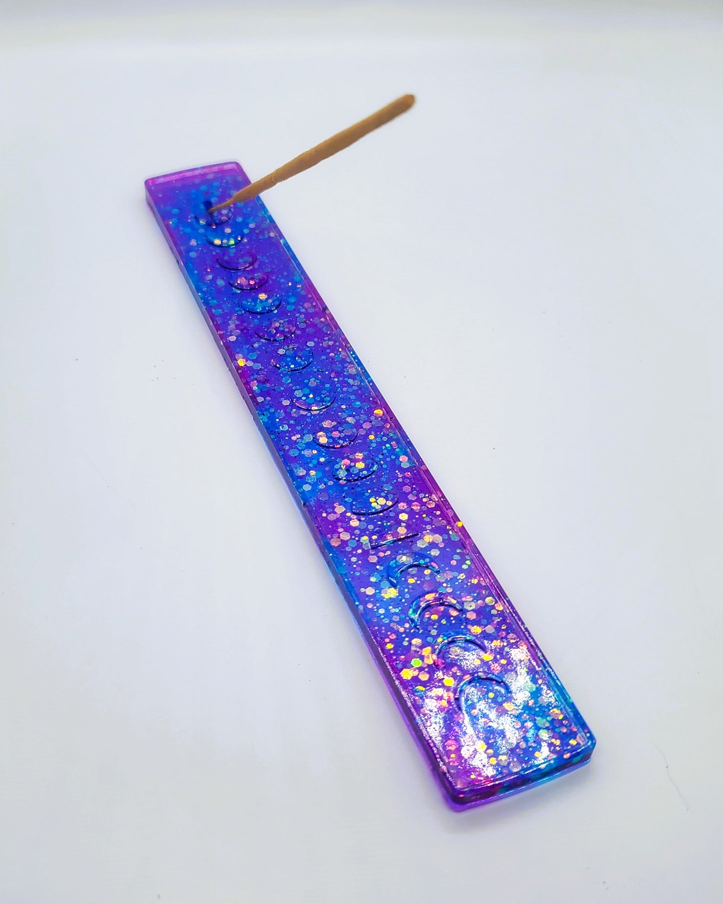 Resin Incense Burner - Made with Resin & Color-Shift Mica
