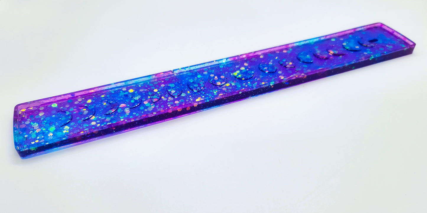 Resin Incense Burner - Made with Resin & Color-Shift Mica