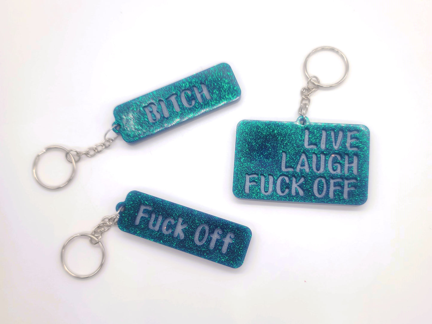 Funny Swear Word Sarcastic Key Chain