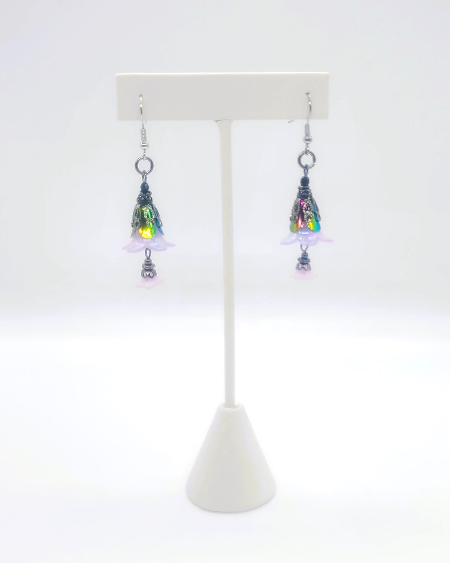 Fairy Flower Rainbow Earrings
