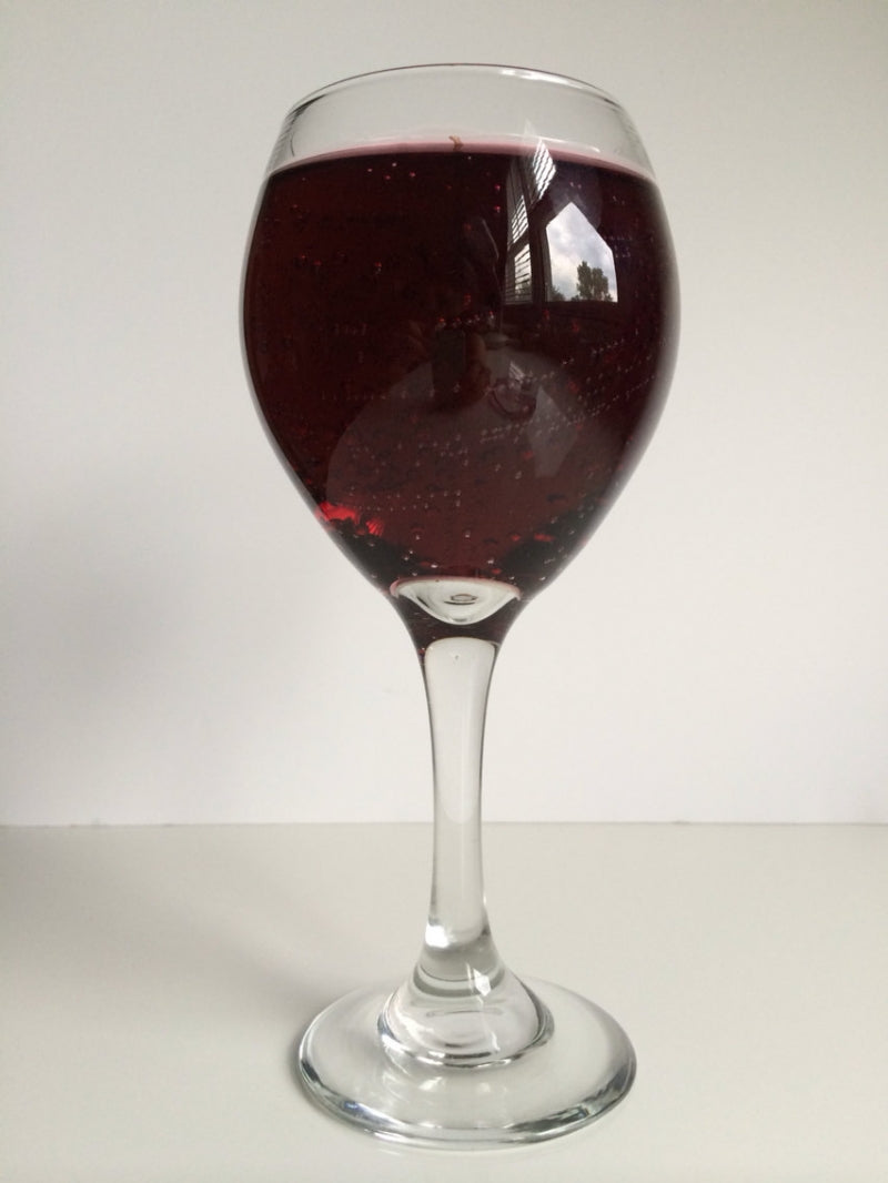 Wine Glass Gel Candle - Scented - 10 oz Wine Glass