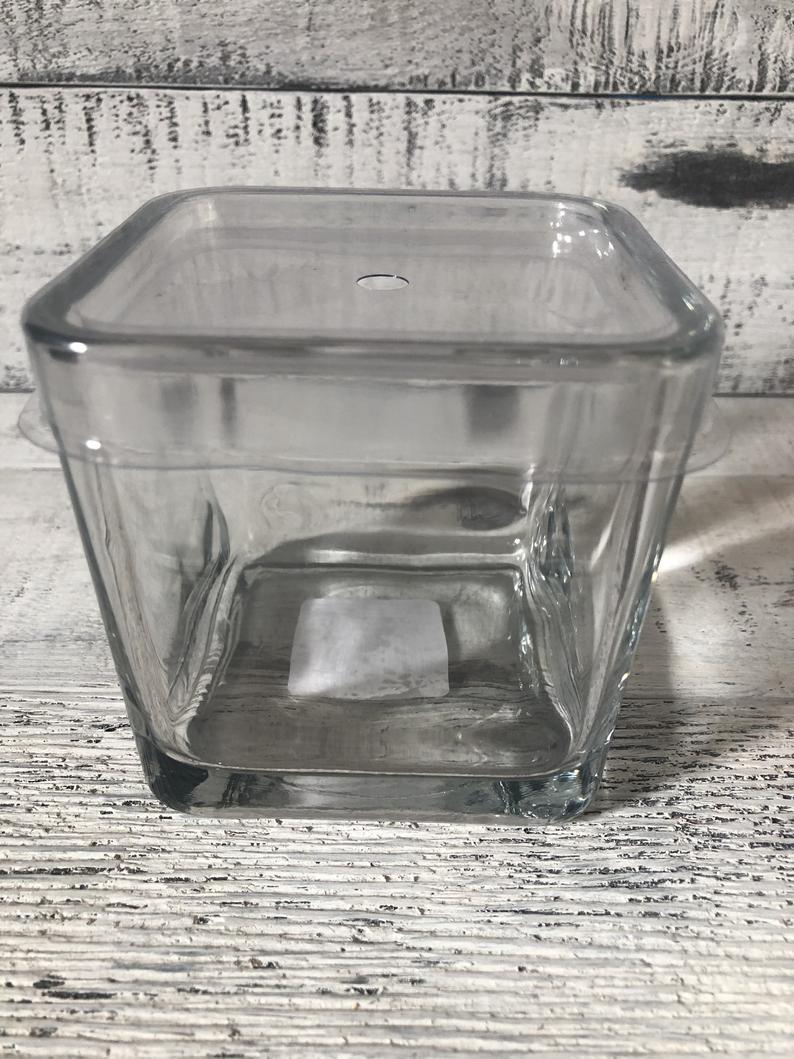 Seascape Gel Candle - Scented - Real Sand & Shells - 10 oz Square