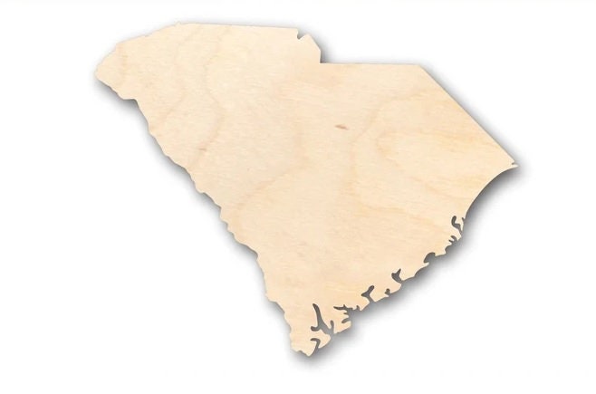Handmade Eco-Friendly Resin Ocean / Beach / US State Christmas Ornament - North Carolina, South Carolina, Virginia, Georgia, Florida, etc.
