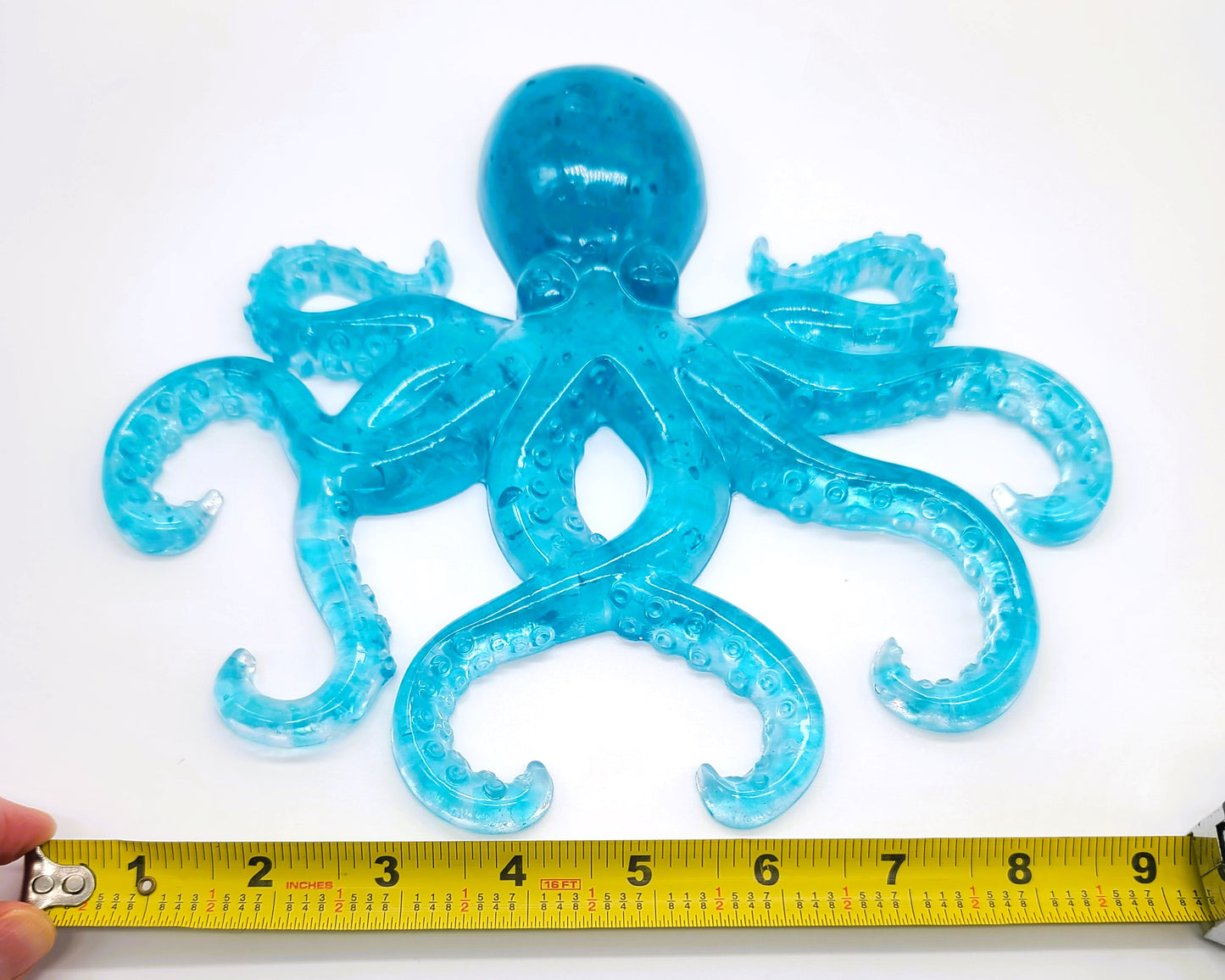 Large Resin Octopus Wall Art - Eco-Friendly