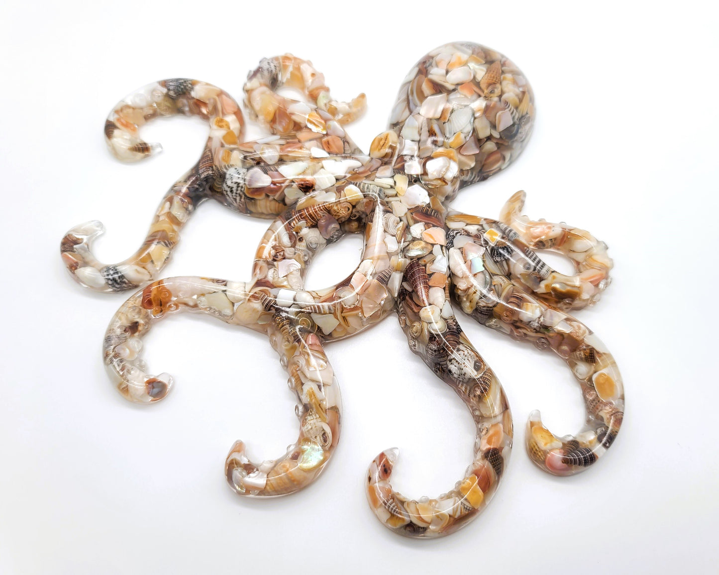 Large Resin Octopus Wall Art - Eco-Friendly