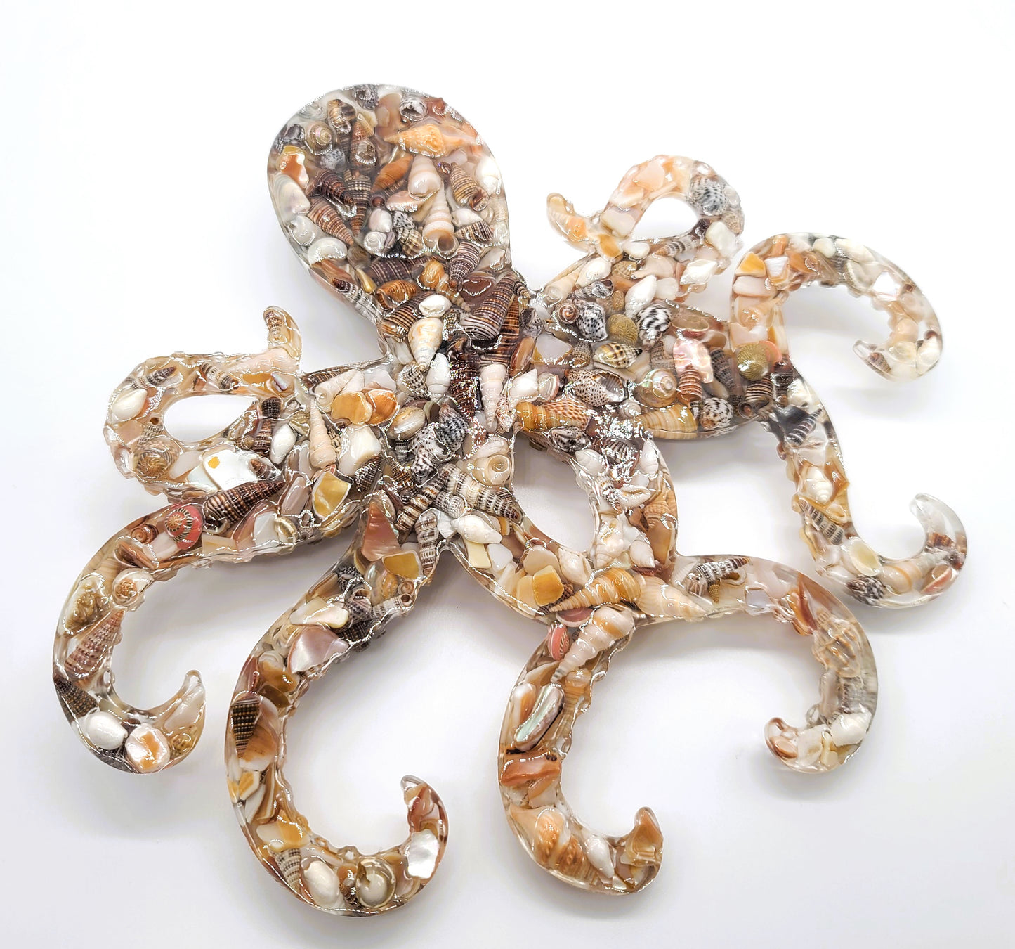 Large Resin Octopus Wall Art - Eco-Friendly