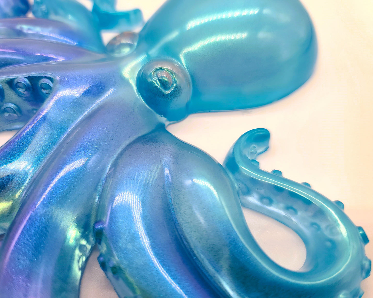 Large Resin Octopus Wall Art - Eco-Friendly