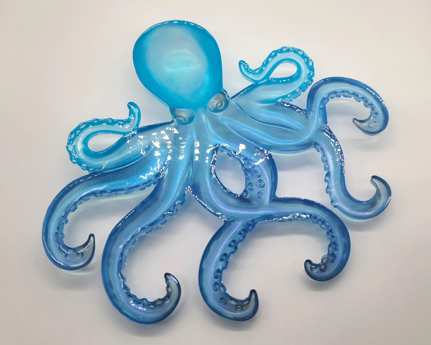 Large Resin Octopus Wall Art - Eco-Friendly