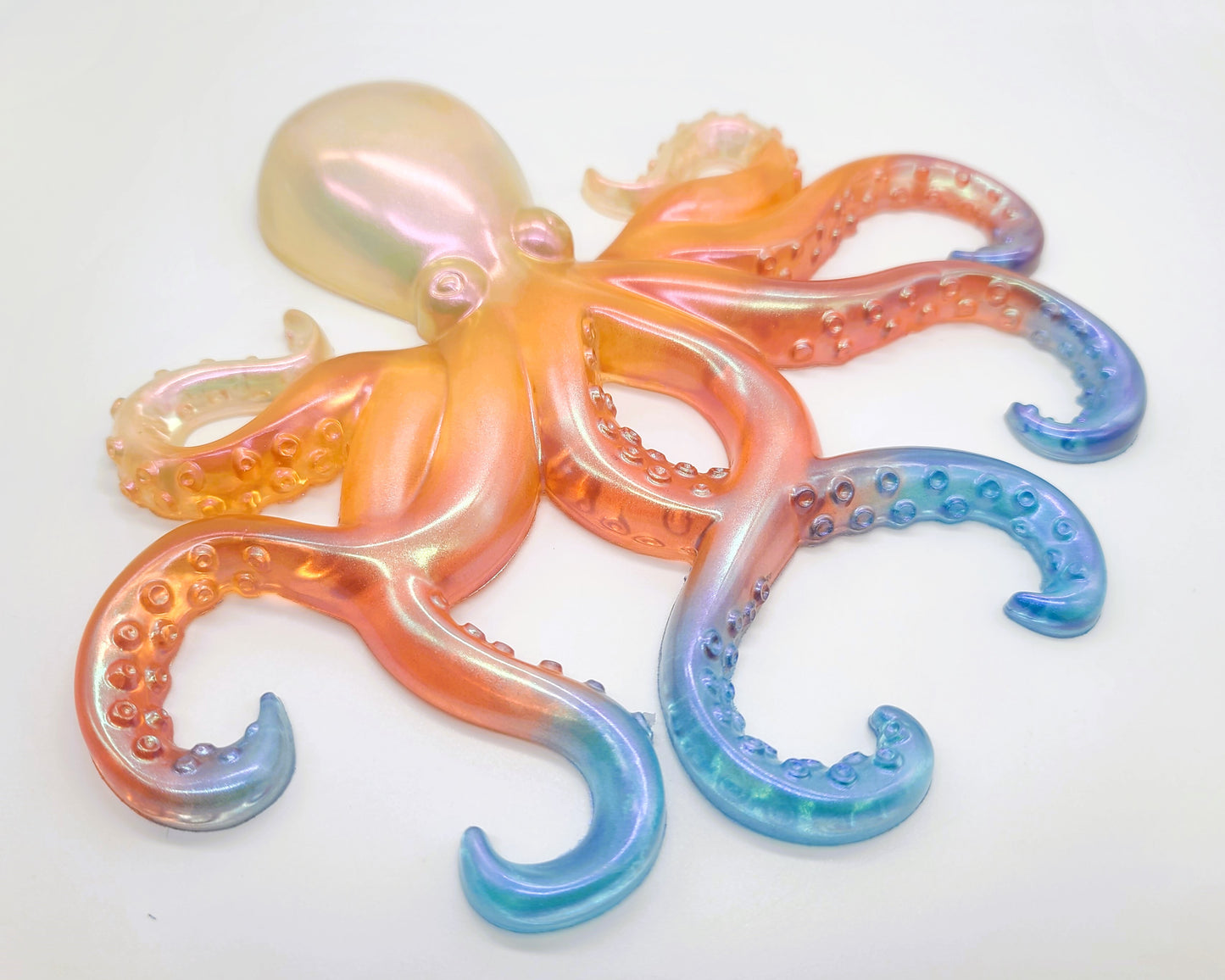 Large Resin Octopus Wall Art - Eco-Friendly