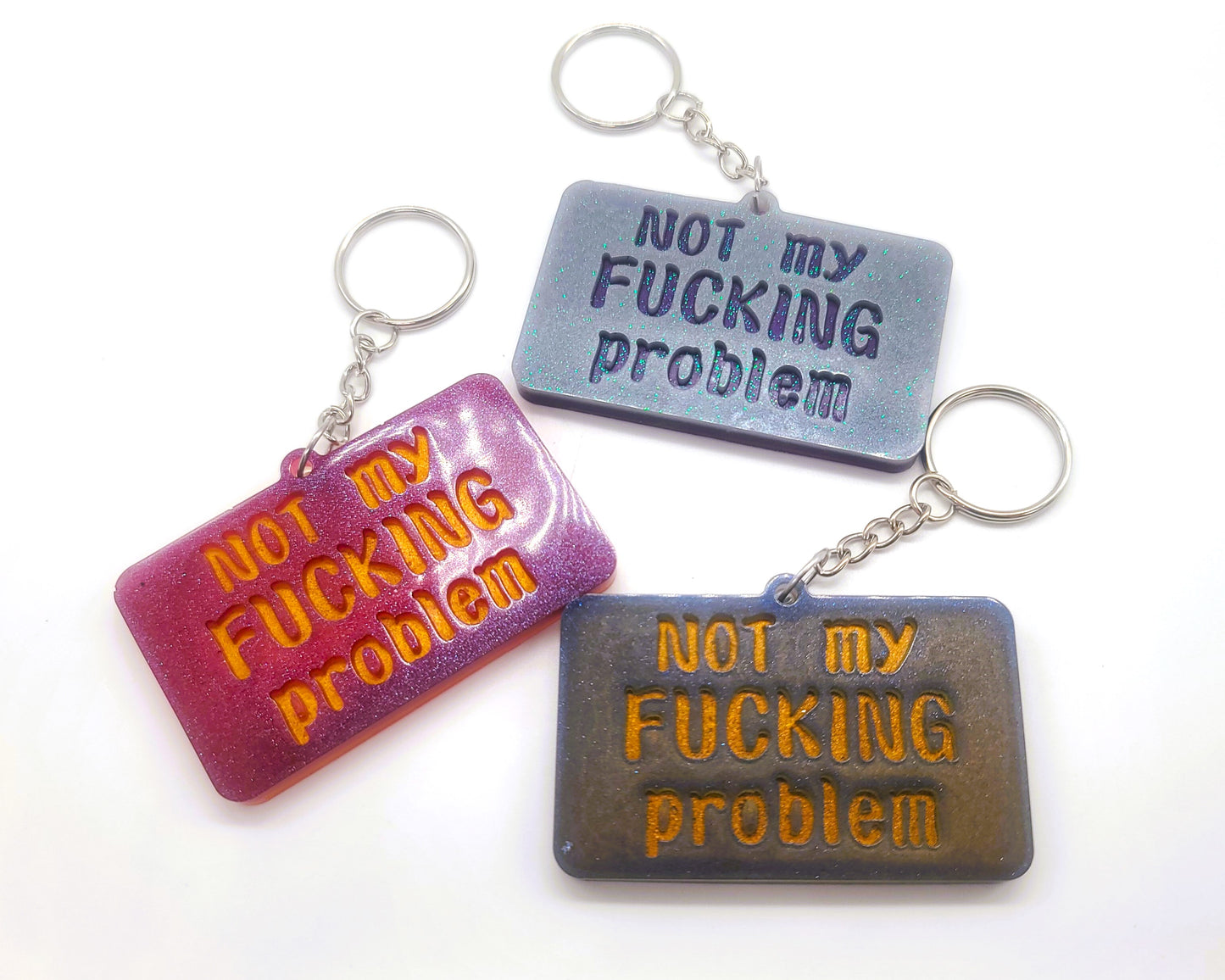 Funny Swear Word Sarcastic Key Chain