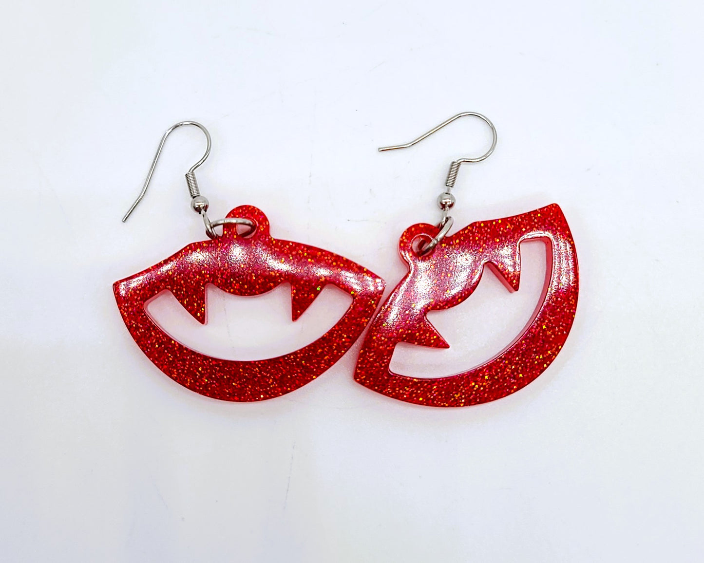 Spooky Halloween Vampire Teeth Smile - Eco-Friendly Resin