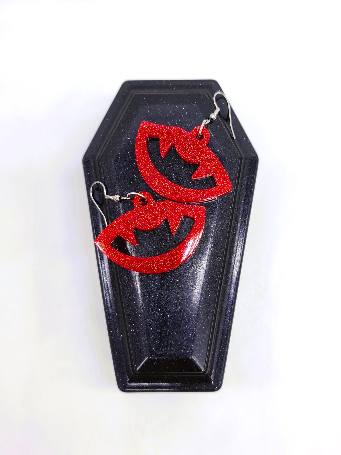 Spooky Halloween Vampire Teeth Smile - Eco-Friendly Resin