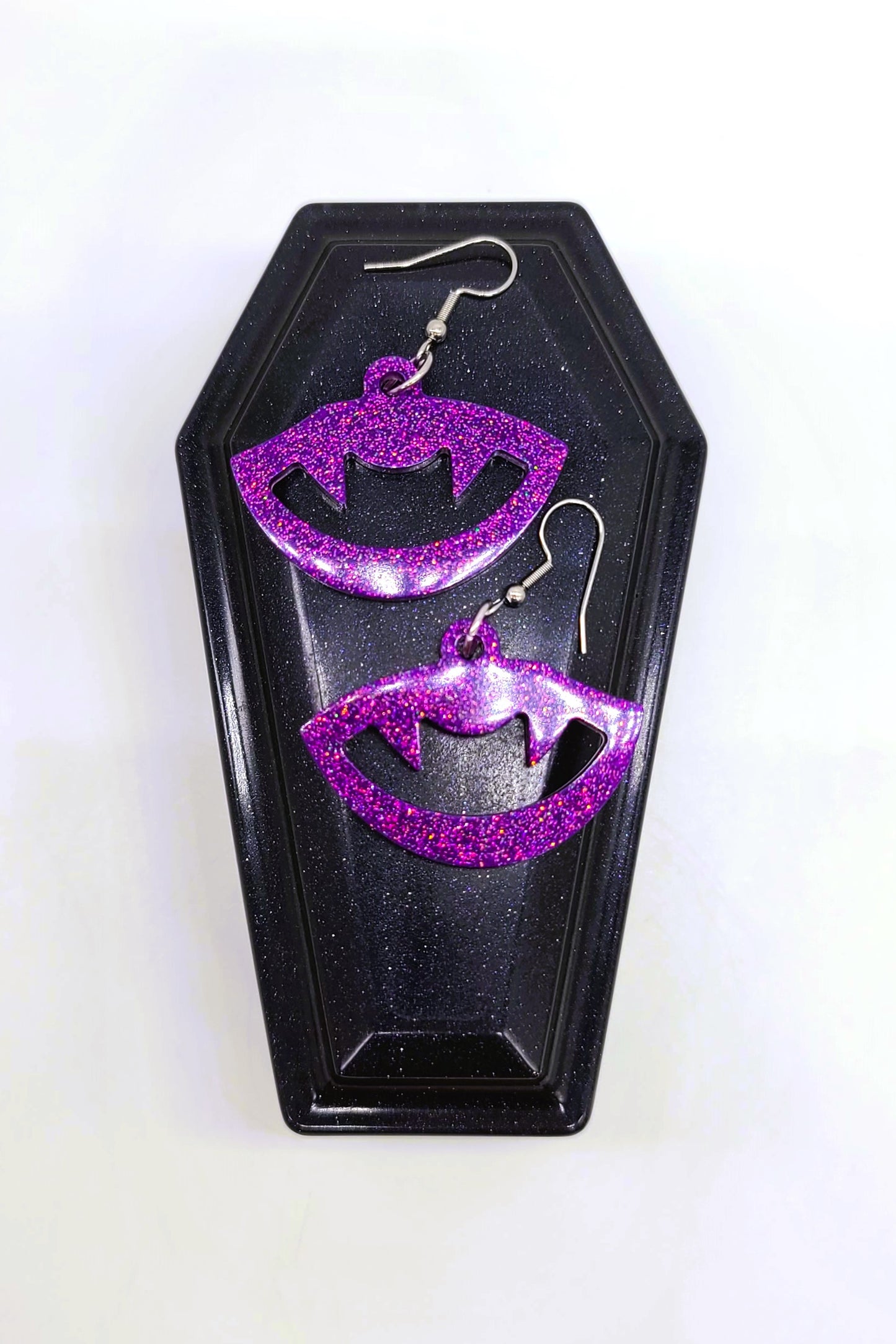 Spooky Halloween Vampire Teeth Smile - Eco-Friendly Resin