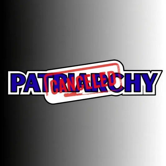 "Cancel the Patriarchy" Political Feminist Sticker