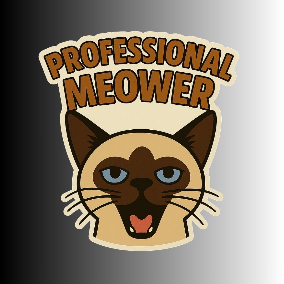 Siamese Cat Sticker Pack