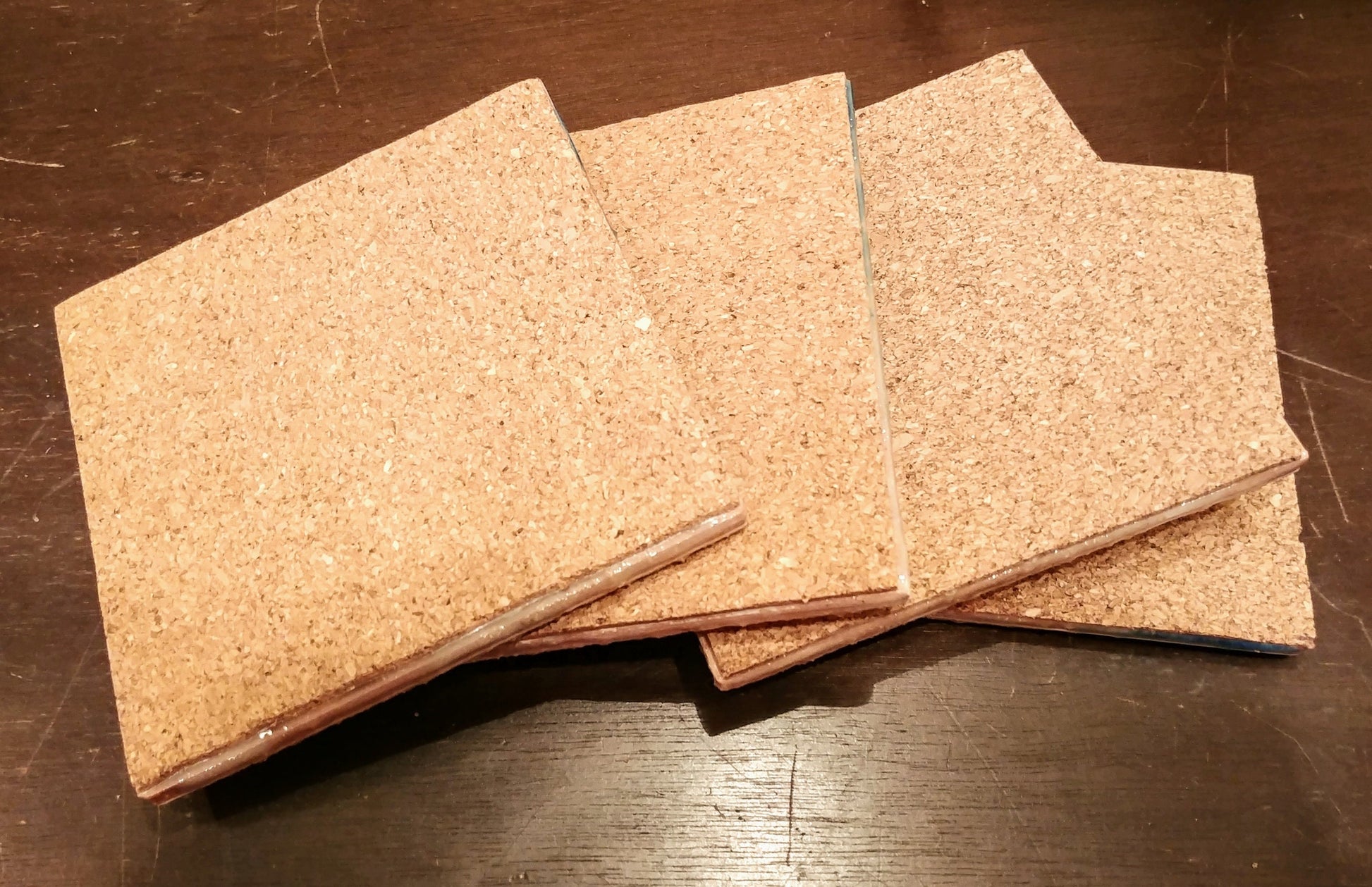 Eco-Friendly Tile Beach Coasters / Ocean Coasters, Made with Resin and Real Sand